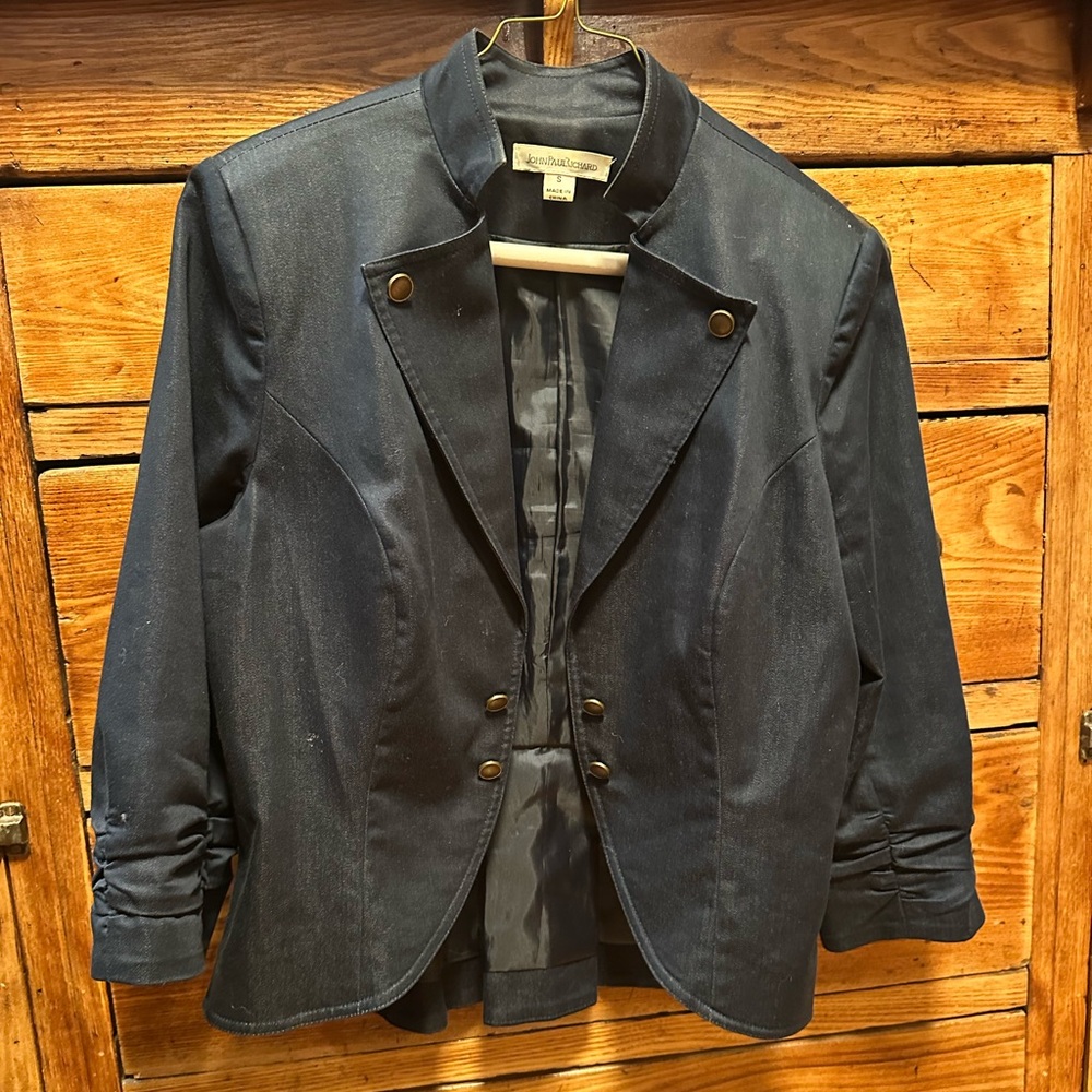JohnPaulRichard Elegant Black Blazer